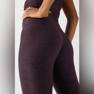 Oxblood Heather Luxe360 HeatherFlex 7/8 Legging | XS | NWT | Fabletics